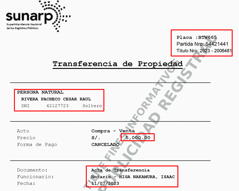 documento obtenido en SUNARP PERU